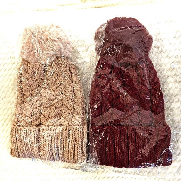 2/$20 C.C. 2 Pom Pom Stocking Hats - Picture 6 of 9